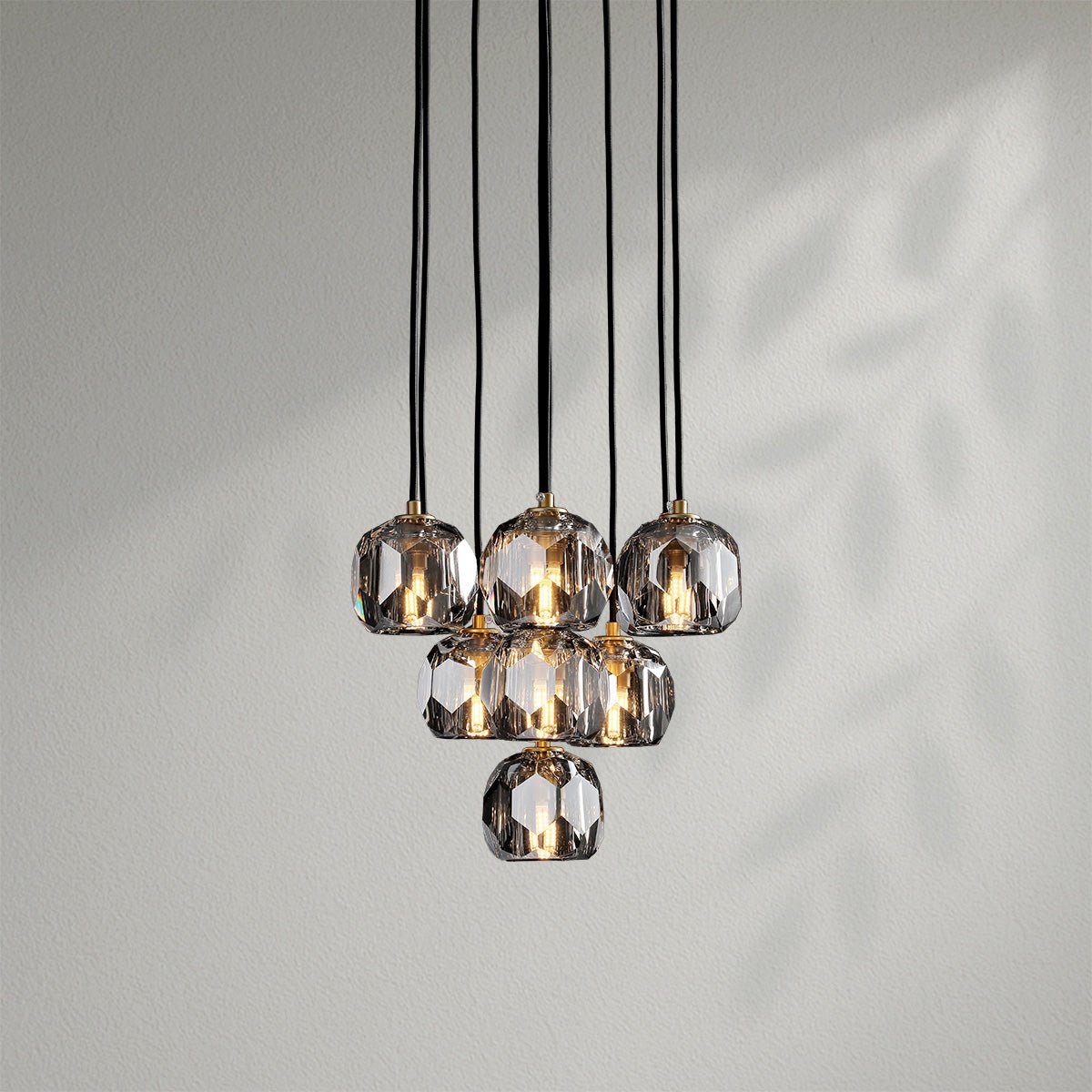 Boule Do Crystal Cluster Round Chandelier - Lightings Menu