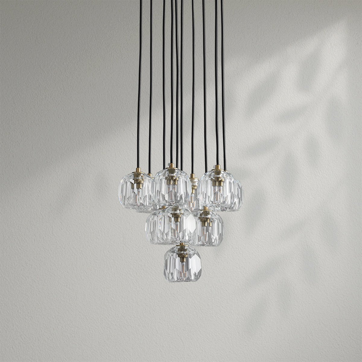 Boule Do Crystal Cluster Round Chandelier - Lightings Menu