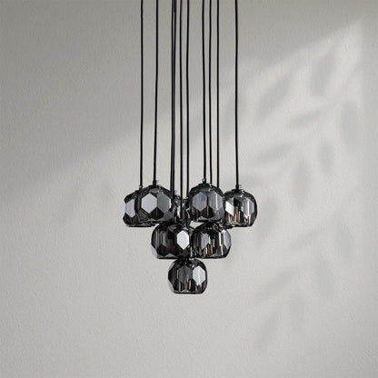 Boule Do Crystal Cluster Round Chandelier - Lightings Menu
