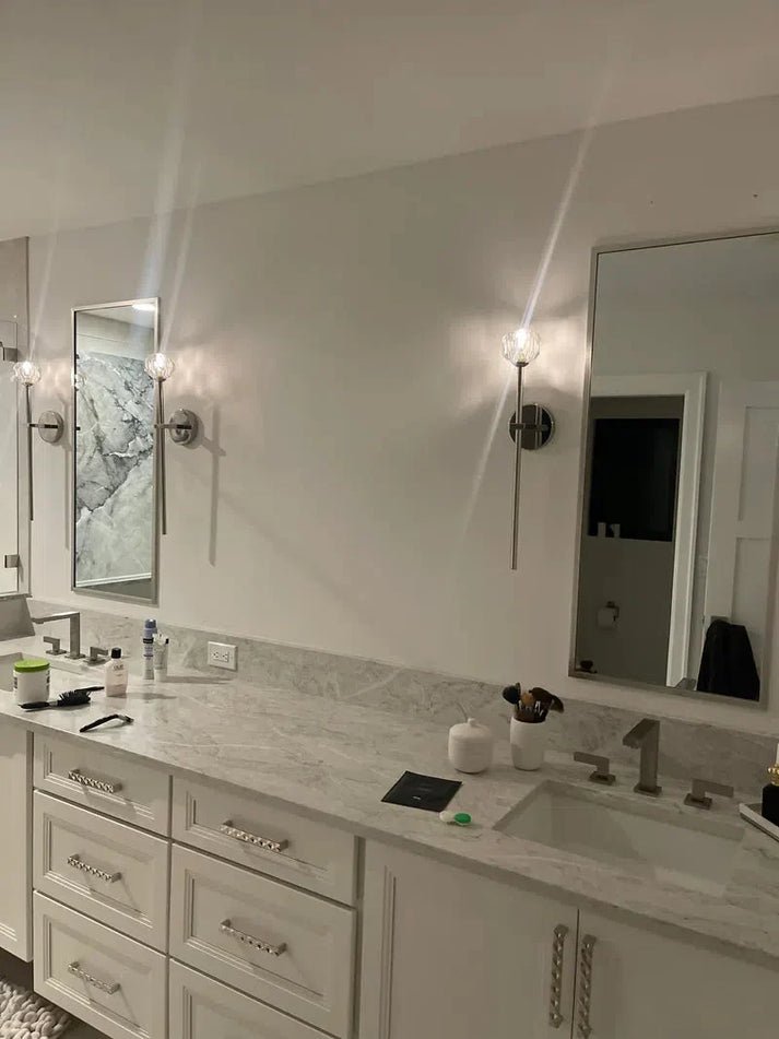 Boule Do Crystal Double Grand Wall Sconce - Lightings Menu