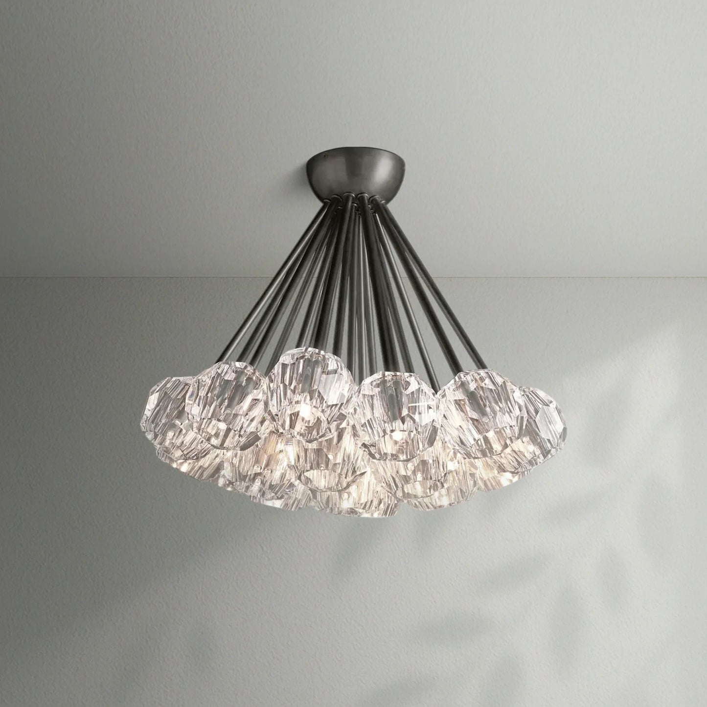 Boule Do Crystal Glass Flushmount - Lightings Menu