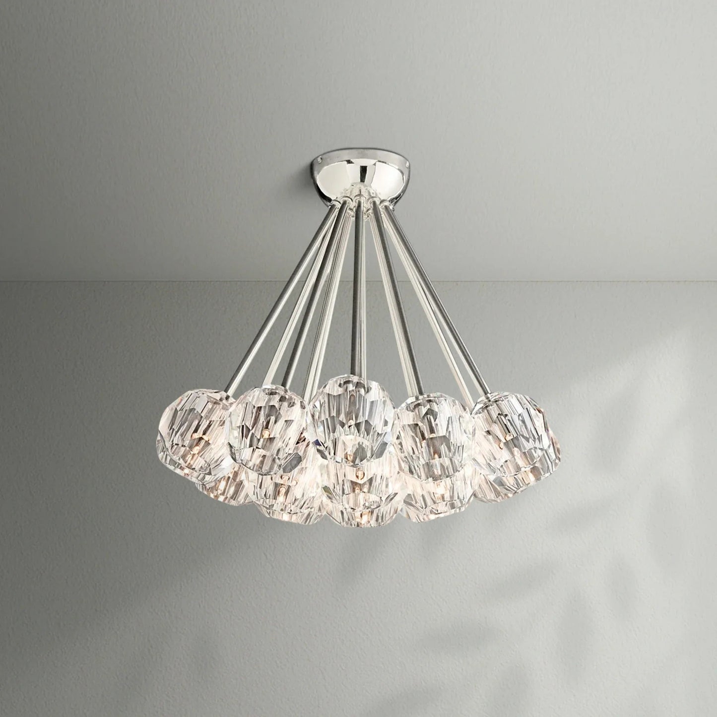 Boule Do Crystal Glass Flushmount - Lightings Menu