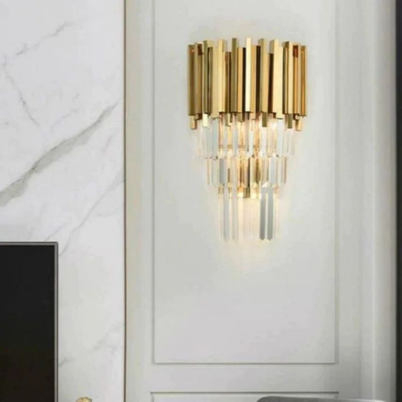 Bourbons Crystal Sconce - Lightings Menu