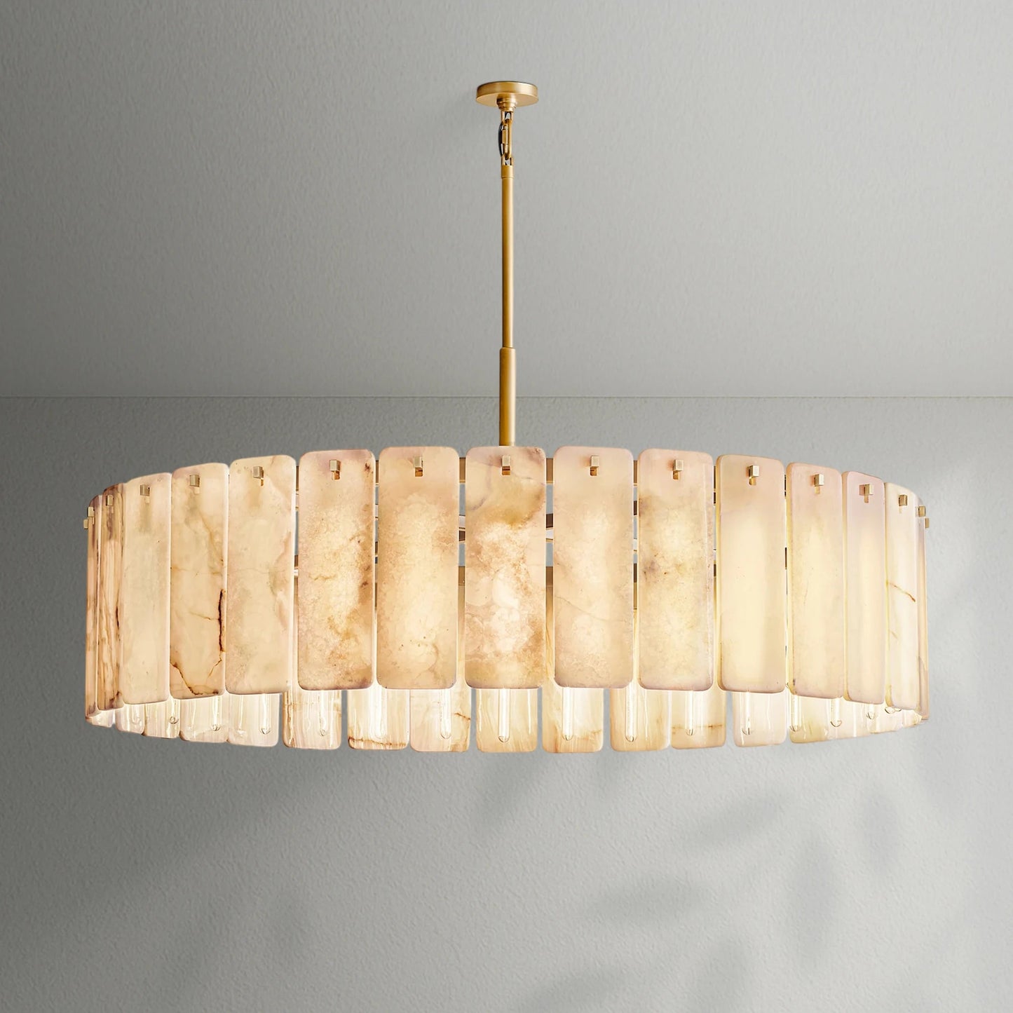 Calametto Onyx Round Chandelier - Lightings Menu