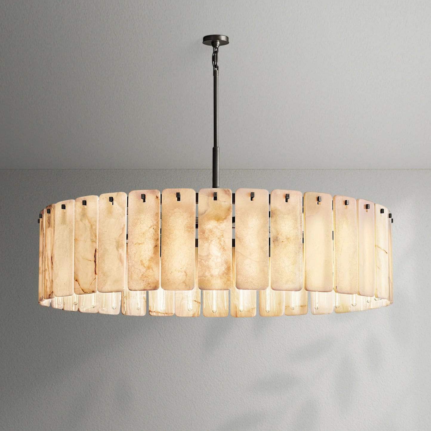 Calametto Onyx Round Chandelier - Lightings Menu