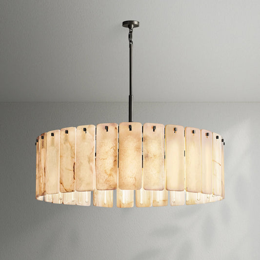 Calametto Onyx Round Chandelier - Lightings Menu