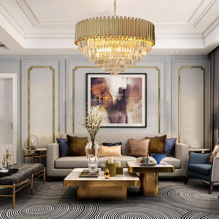 Callistenes Clear Crystal Chandelier - Lightings Menu