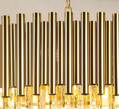 Callistenes Clear Crystal Chandelier - Lightings Menu