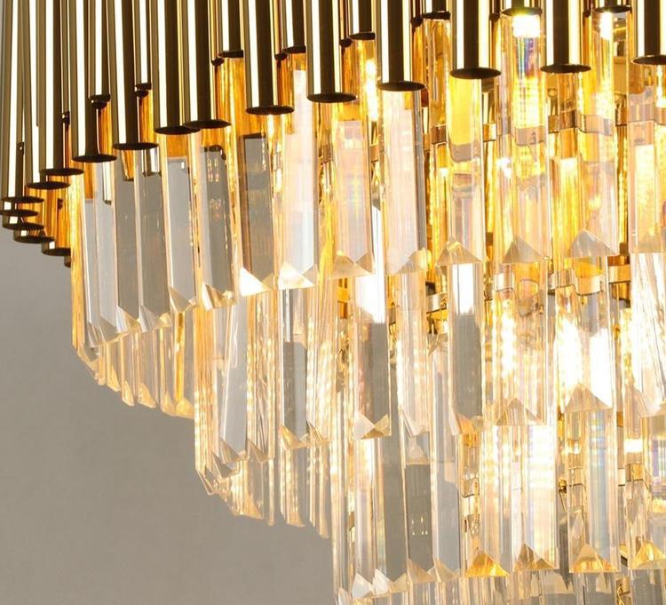 Callistenes Clear Crystal Chandelier - Lightings Menu