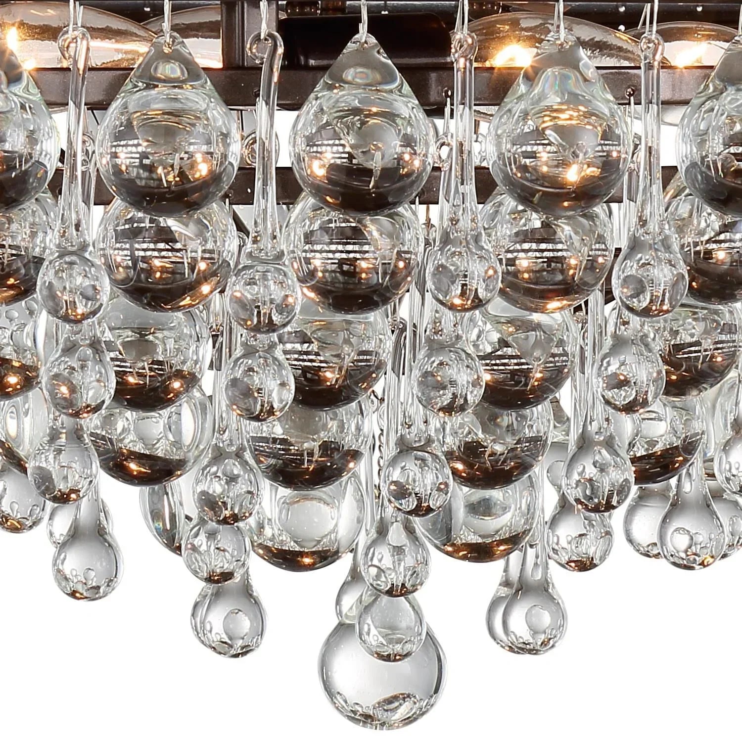 Calypso 20 Inch 6 - Light Crystal Flush Mount - Lightings Menu