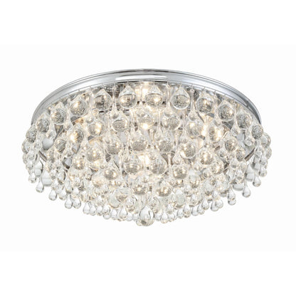 Calypso 20 Inch 6 - Light Crystal Flush Mount - Lightings Menu