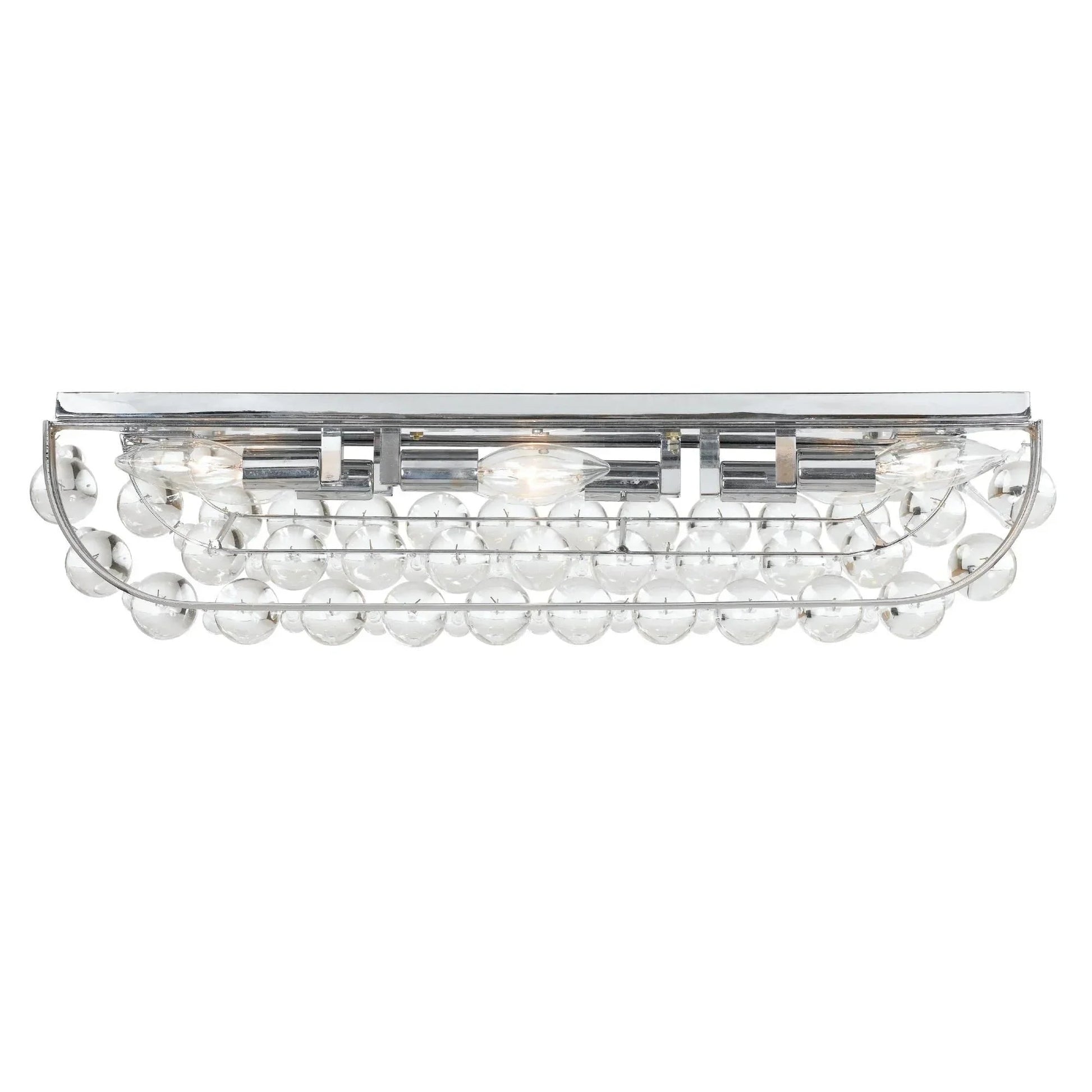 Calypso 33 - Inch 8 - Light Crystal Bath Vanity Light - Lightings Menu