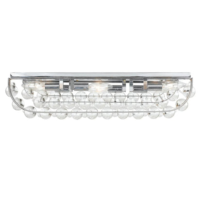 Calypso 33 - Inch 8 - Light Crystal Bath Vanity Light - Lightings Menu