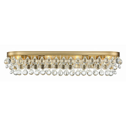 Calypso 33 - Inch 8 - Light Crystal Bath Vanity Light - Lightings Menu