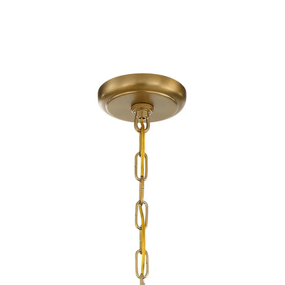 Calypso 8 - Light Chandelier with Clear Crystal Drops - Lightings Menu