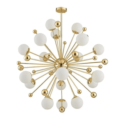 Cameil Gold Chandelier D40" - Lightings Menu