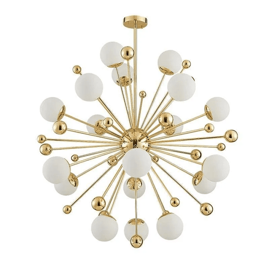 Cameil Gold Chandelier D40" - Lightings Menu