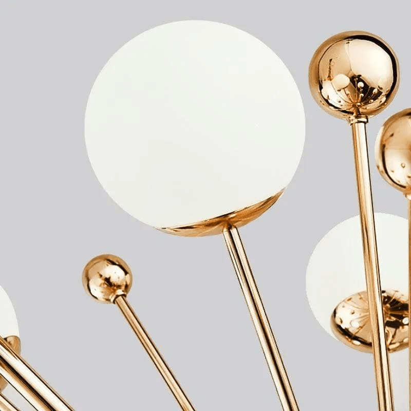 Cameil Gold Chandelier D40" - Lightings Menu