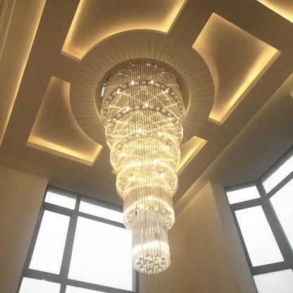 Camille Multiple Tier Crystal Chandelier - Lightings Menu