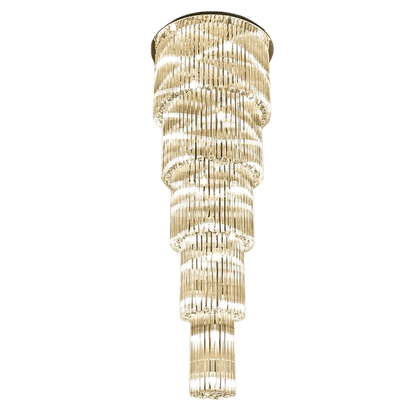 Camille Multiple Tier Crystal Chandelier - Lightings Menu