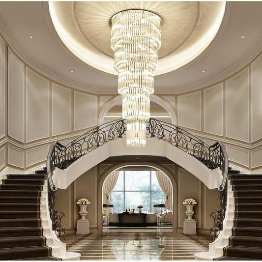 Camille Multiple Tier Crystal Chandelier - Lightings Menu