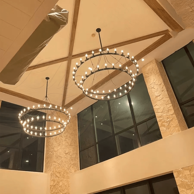 Camins Vintage Candelabra 2 - Tier Chandelier - Lightings Menu