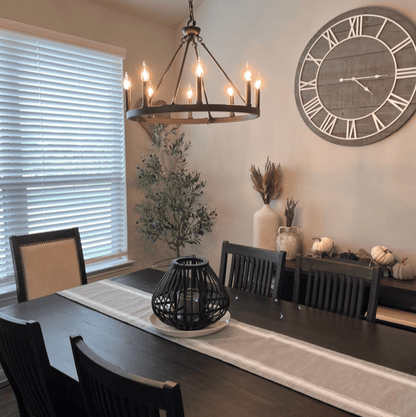 Camins Vintage Candelabra Round Chandelier - Lightings Menu