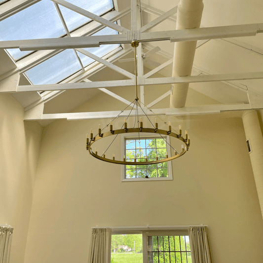 Camins Vintage Filament Round Chandelier - Lightings Menu