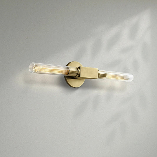 Cannelo Glass Linear Wall Sconce - Lightings Menu