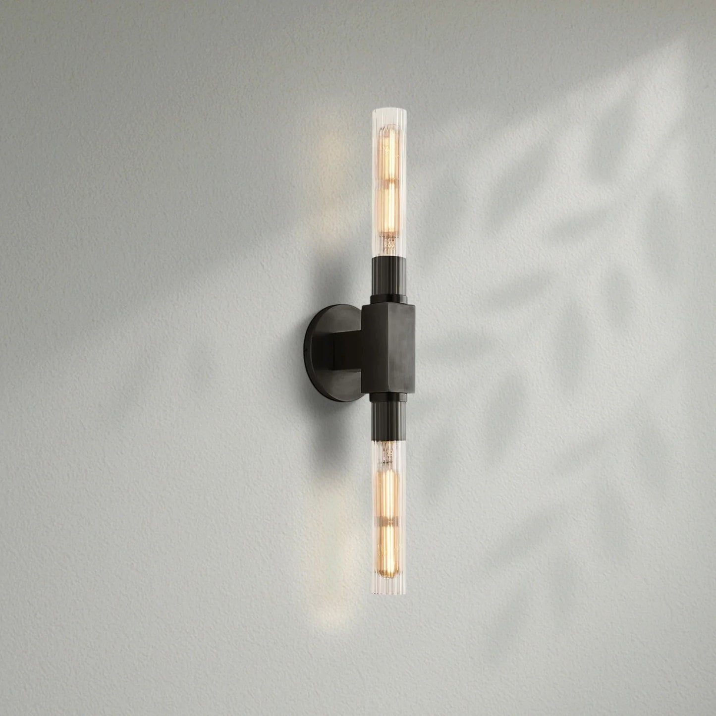 Cannelo Glass Linear Wall Sconce - Lightings Menu