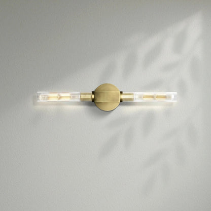 Cannelo Glass Linear Wall Sconce - Lightings Menu