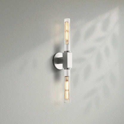 Cannelo Glass Linear Wall Sconce - Lightings Menu