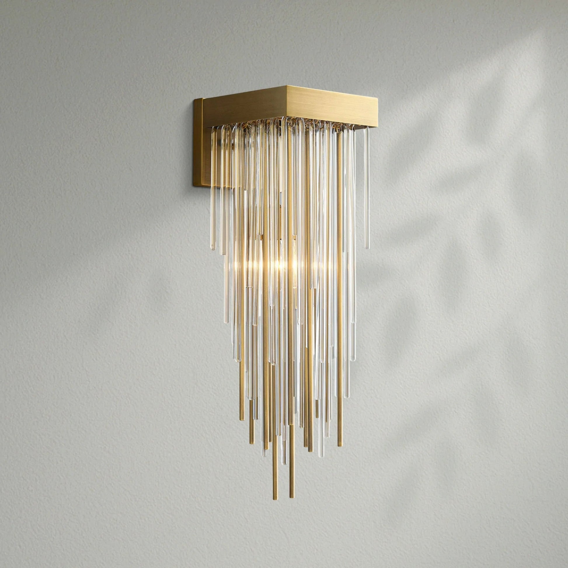 Cascadas Blown Glass Wall Sconce - Lightings Menu
