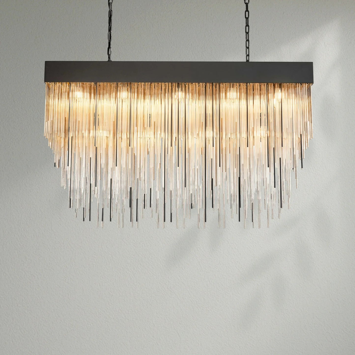 Cascadas Rectangular Chandelier - Lightings Menu