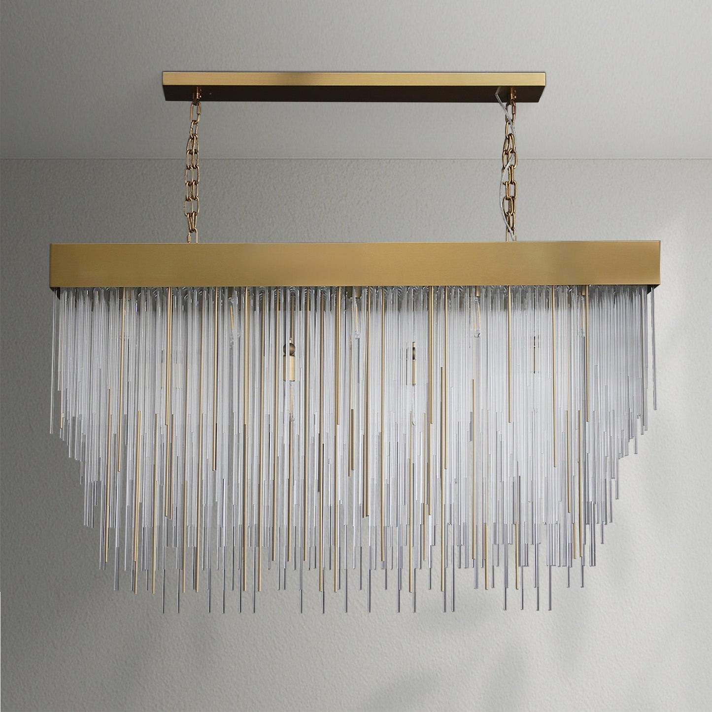 Cascadas Rectangular Chandelier - Lightings Menu