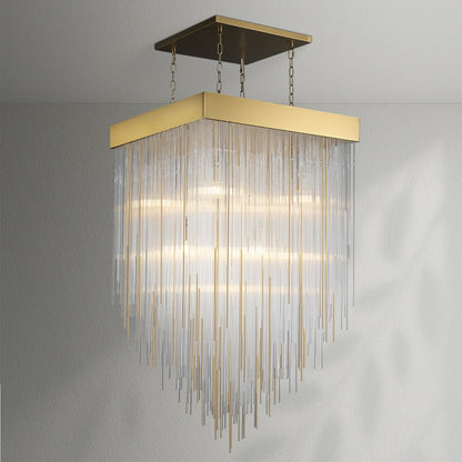 Cascadas Square Chandelier - Lightings Menu