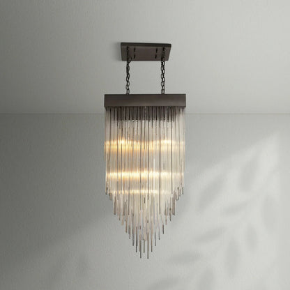 Cascadas Square Chandelier - Lightings Menu
