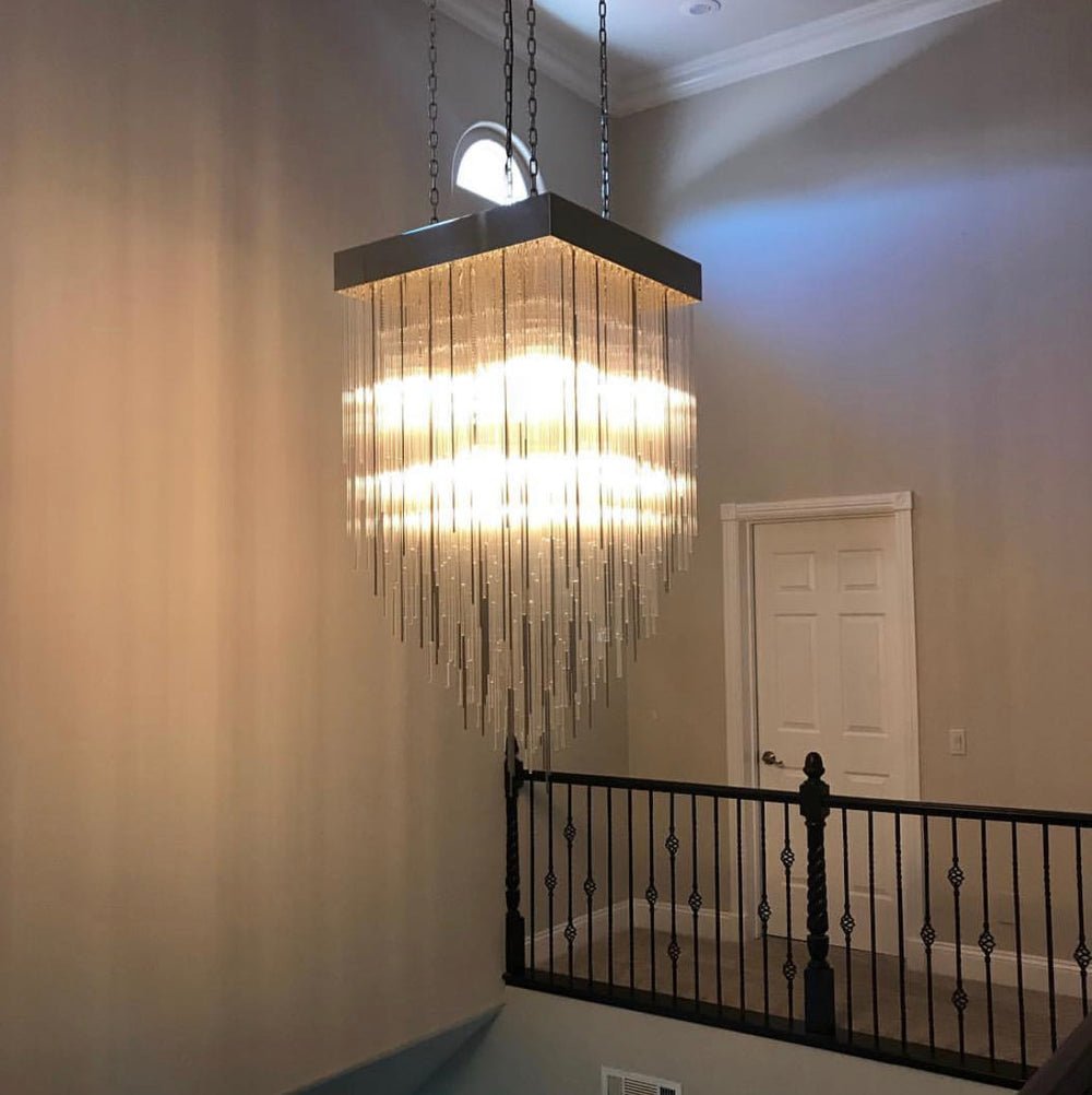 Cascadas Square Chandelier - Lightings Menu