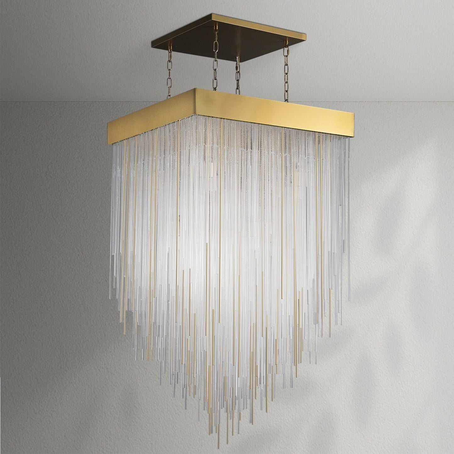 Cascadas Square Chandelier - Lightings Menu