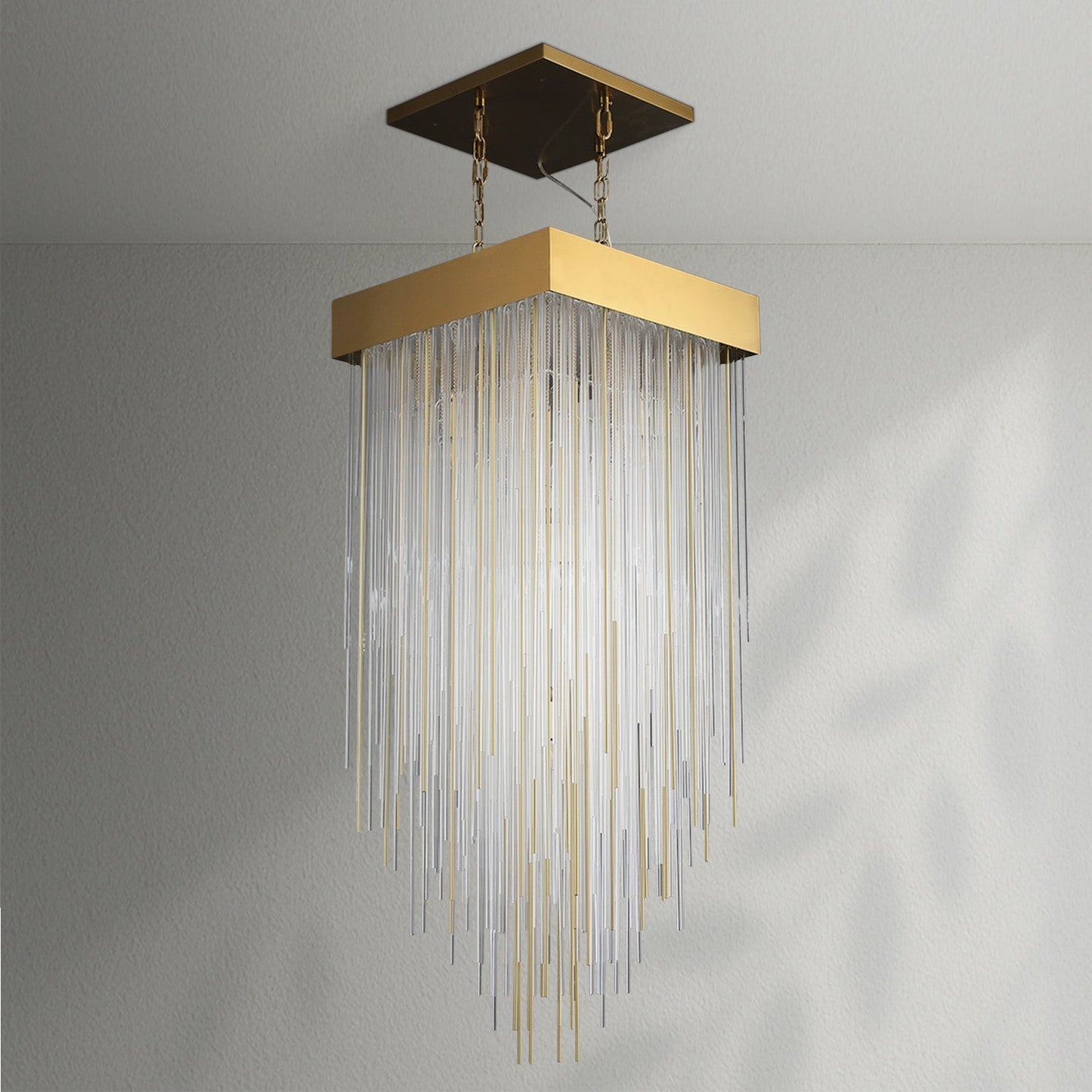 Cascadas Square Chandelier - Lightings Menu