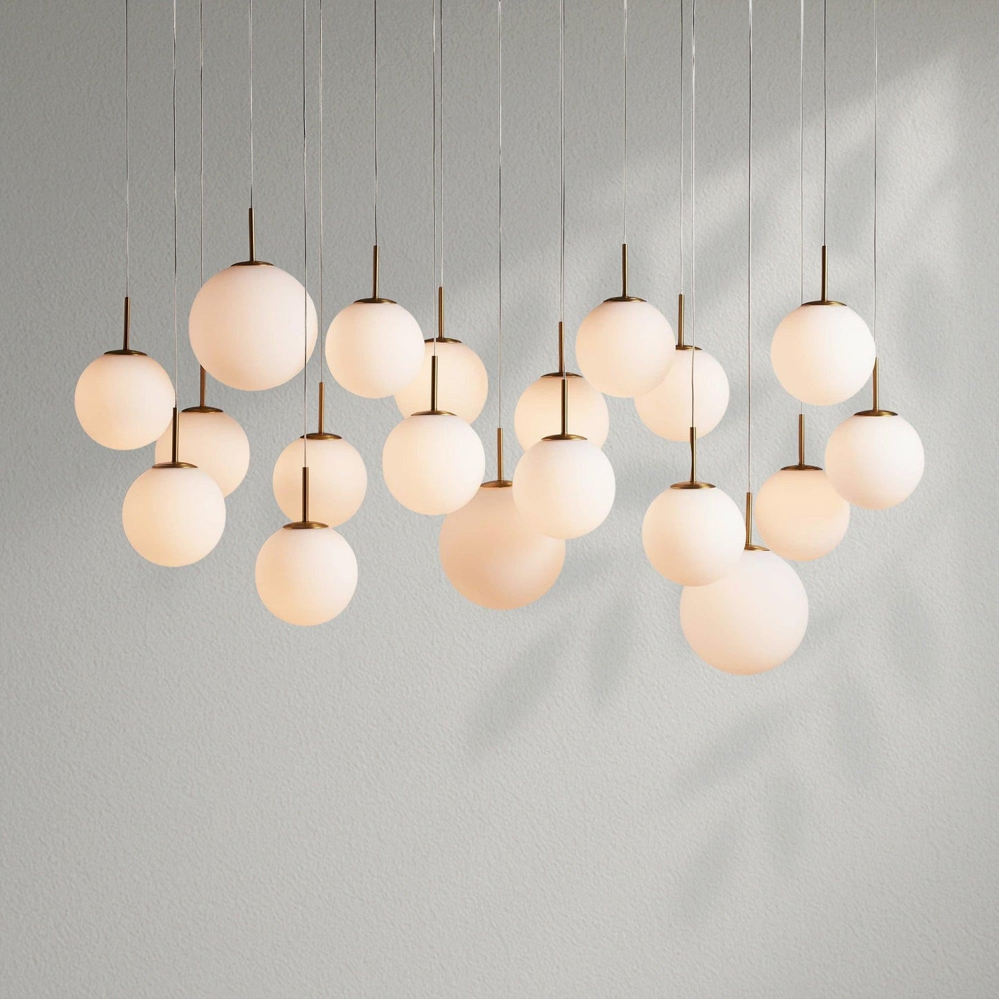 Cason Linear Chandelier 55'' 65'' - Lightings Menu