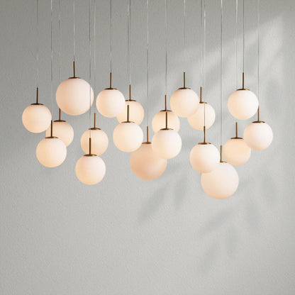 Cason Linear Chandelier 55'' 65'' - Lightings Menu