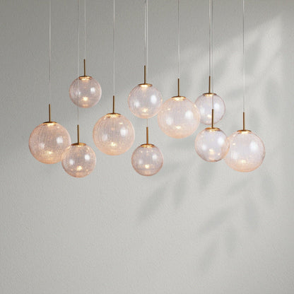 Cason Linear Chandelier 55'' 65'' - Lightings Menu
