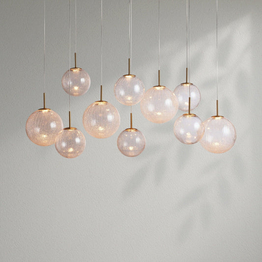 Cason Linear Chandelier 55'' 65'' - Lightings Menu