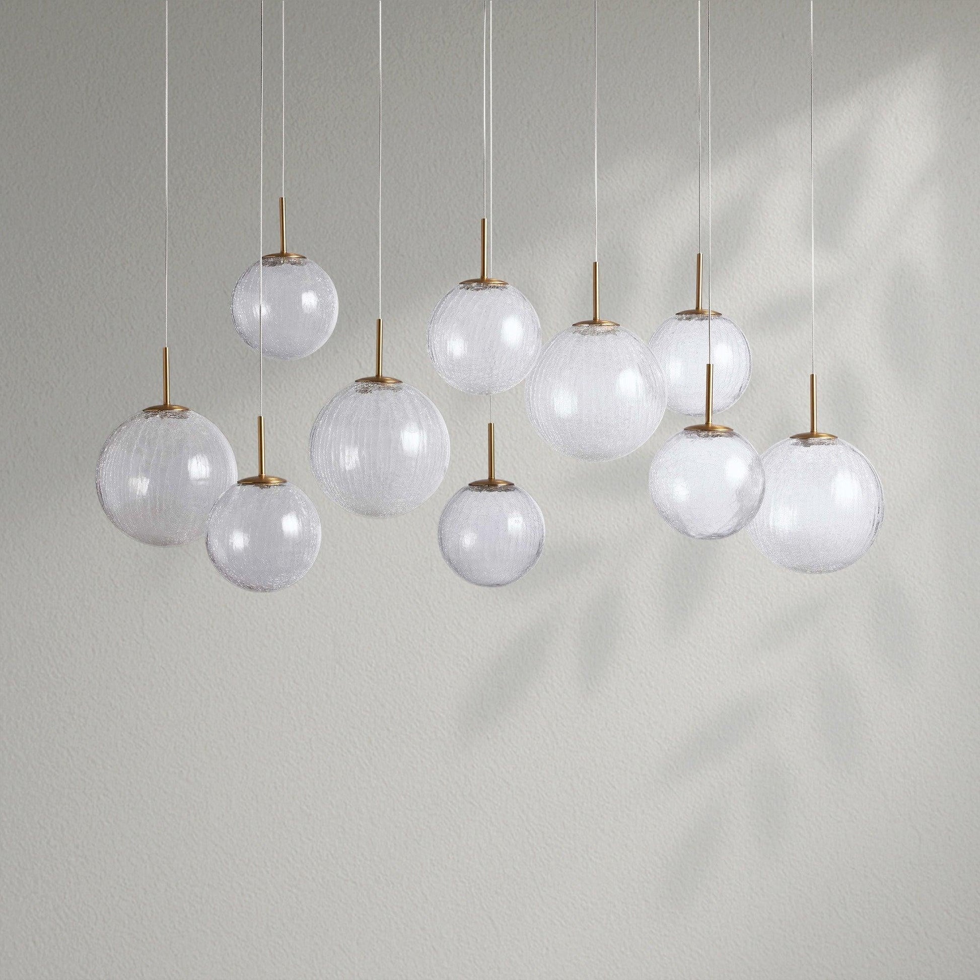 Cason Linear Chandelier 55'' 65'' - Lightings Menu