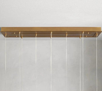 Cason Linear Chandelier 55'' 65'' - Lightings Menu