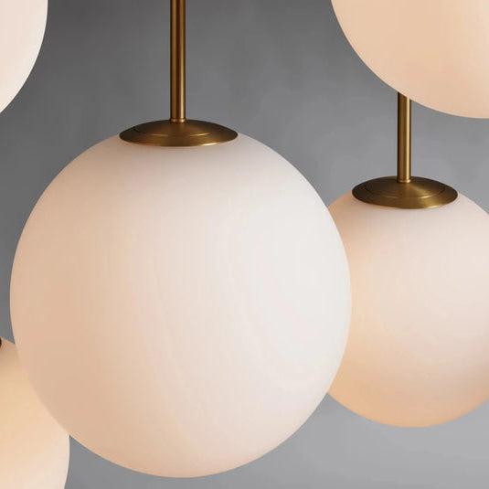 Cason Round Chandelier 20''28''34''43'' - Lightings Menu