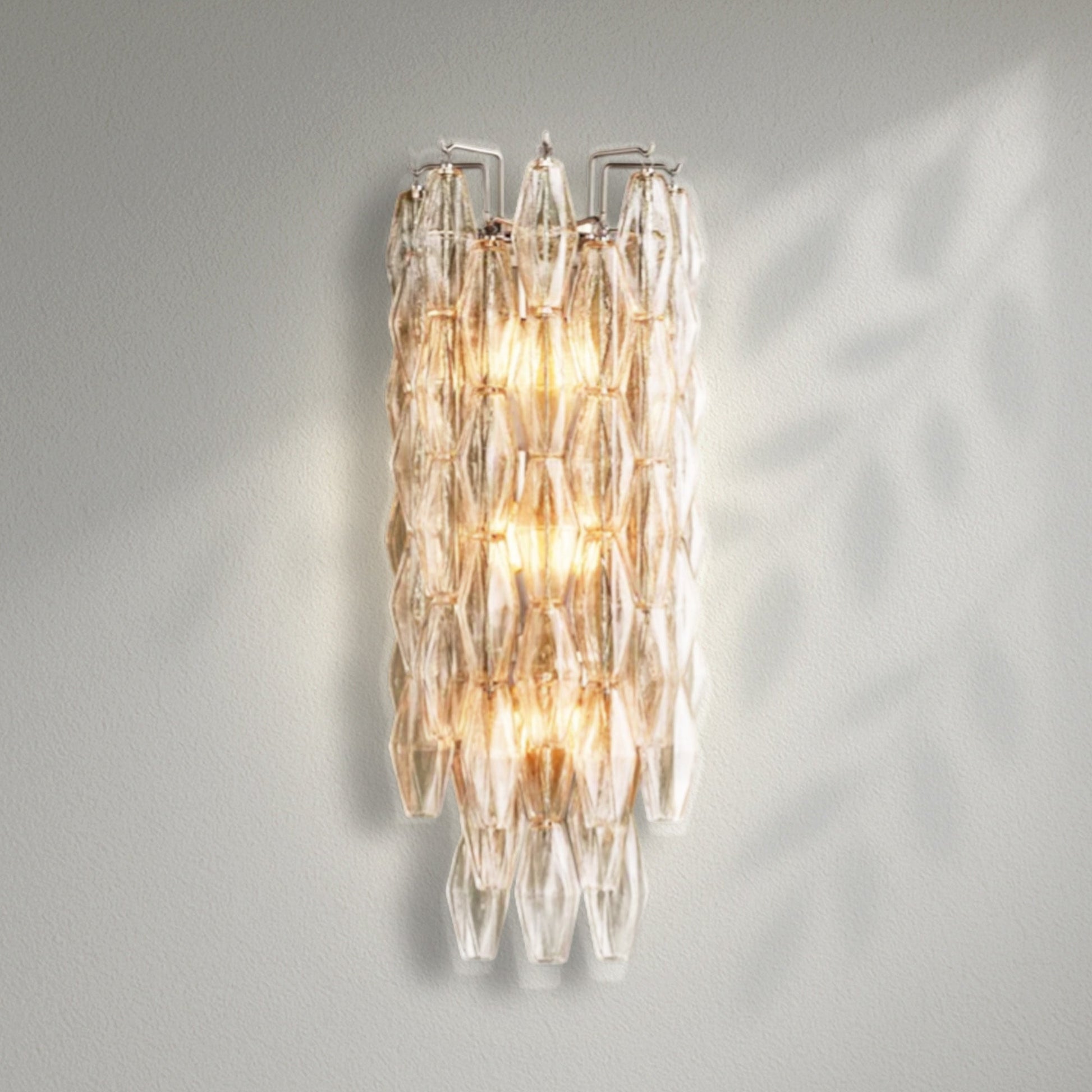Chiaran Glass Wall Sconce - Lightings Menu