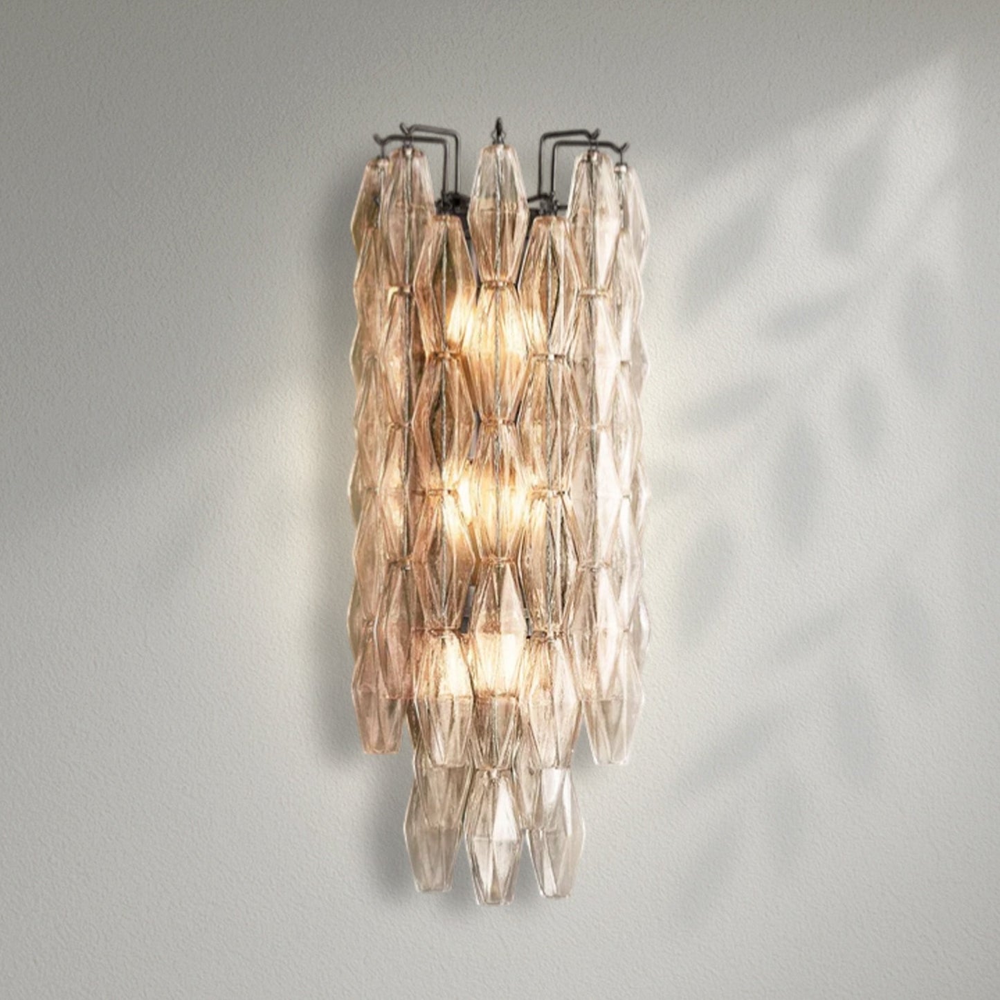 Chiaran Glass Wall Sconce - Lightings Menu