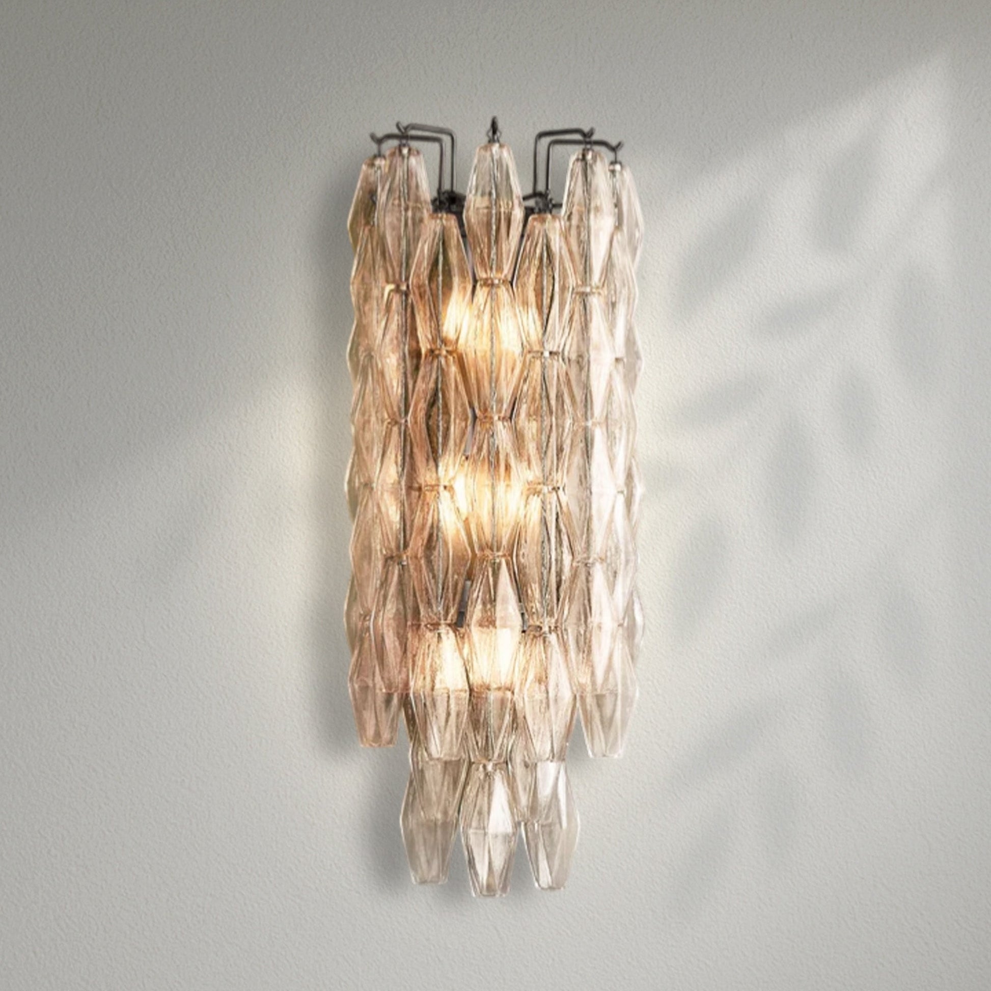 Chiaran Glass Wall Sconce - Lightings Menu